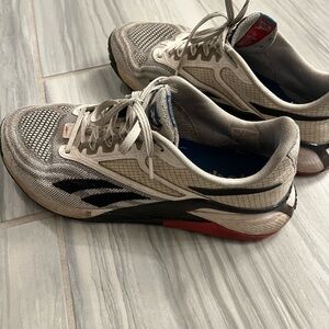 Reebok Gray and Black Athletic Shoes